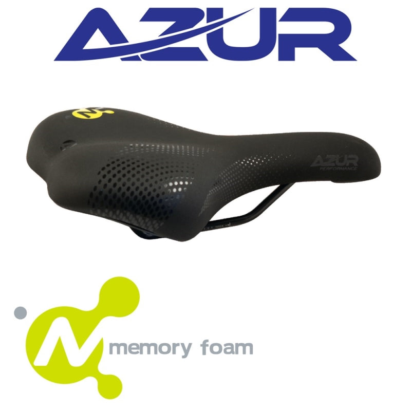 Azur Theta Memory Foam Saddle