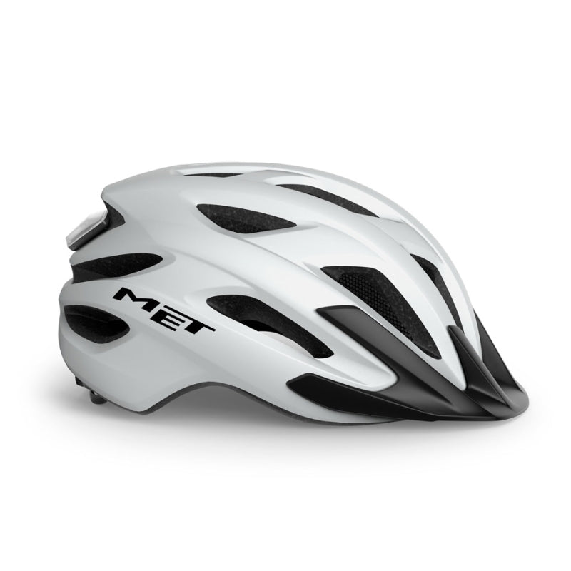Met Helmet Crossover Med (52/59) White