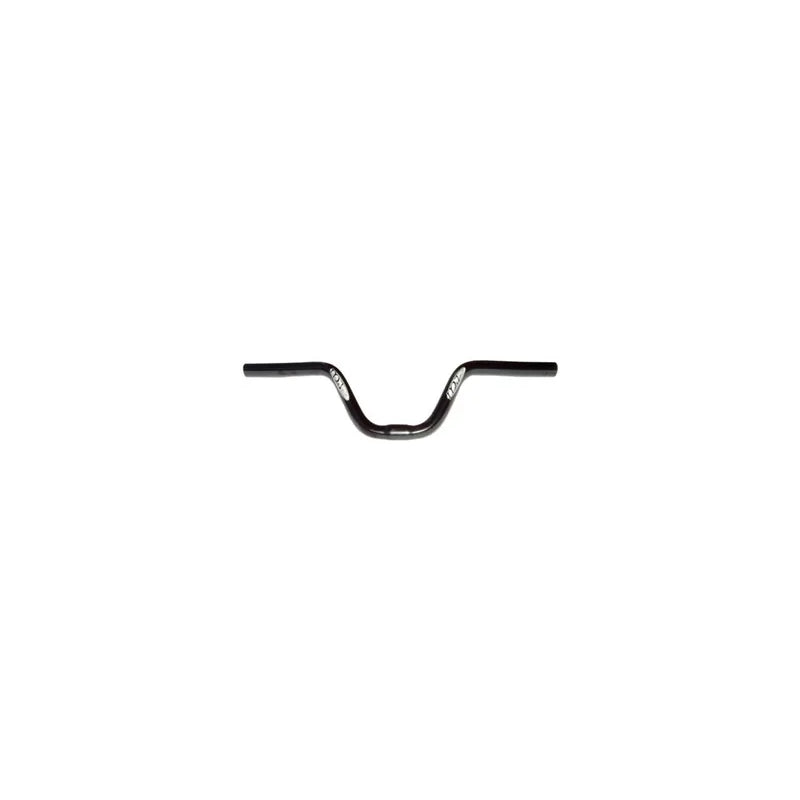 Handlebar 25.4MM 63CM Wide 150MM Rise Steel Blk