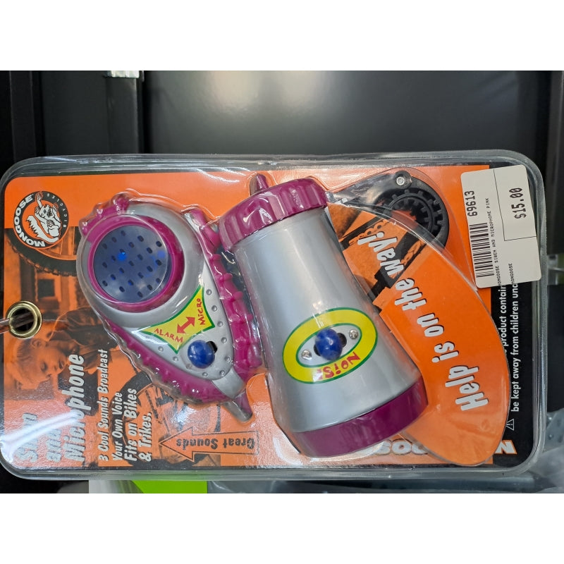 Mongoose Siren And Microphone