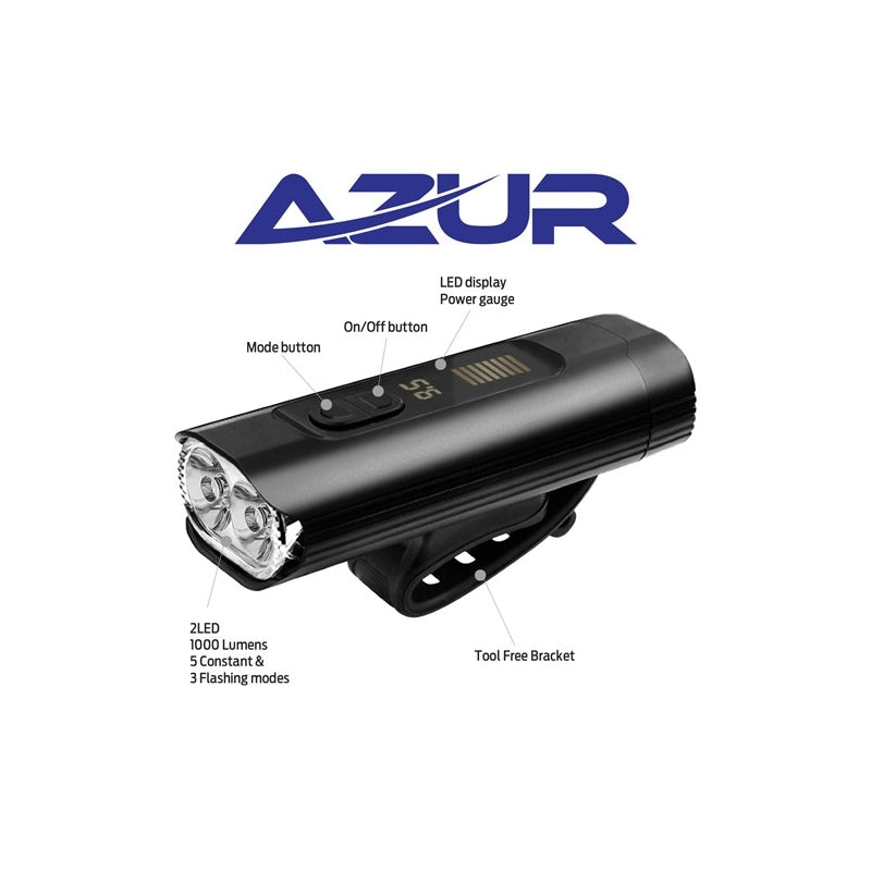 Azur Crux 1000 Headlight