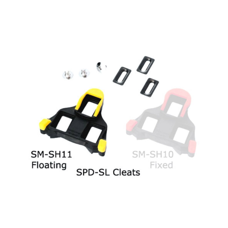 Shimano Spd-sl Cleat Set Yellow