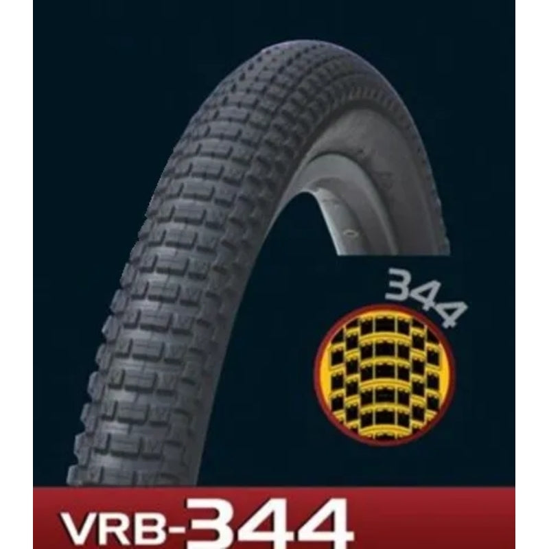 Vee Rubber Tyre 24 X 2.00 VRB344 Sbk Skin Wall All Black