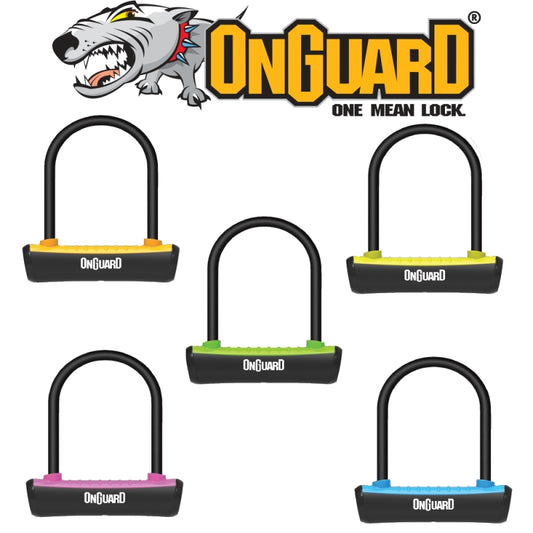 On Guard U-lock Neon Key 90MM X 140MM