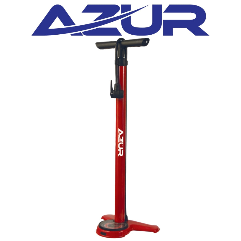 Azur Sirocco Floor Pump Dual Head