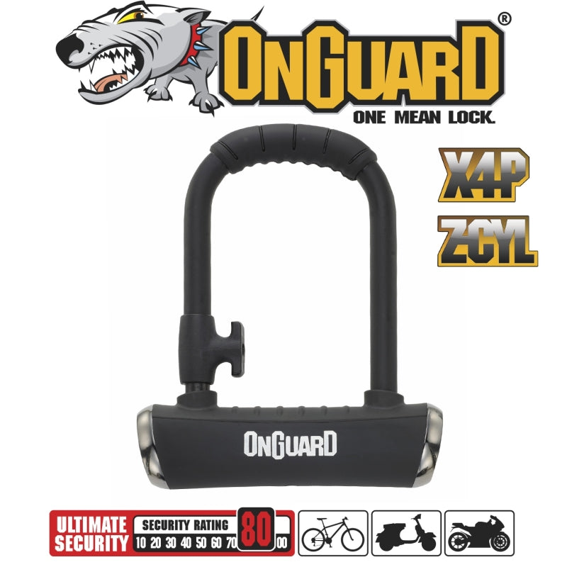 On Guard U-lock Pitbull X-series Key 9CM X 14CM
