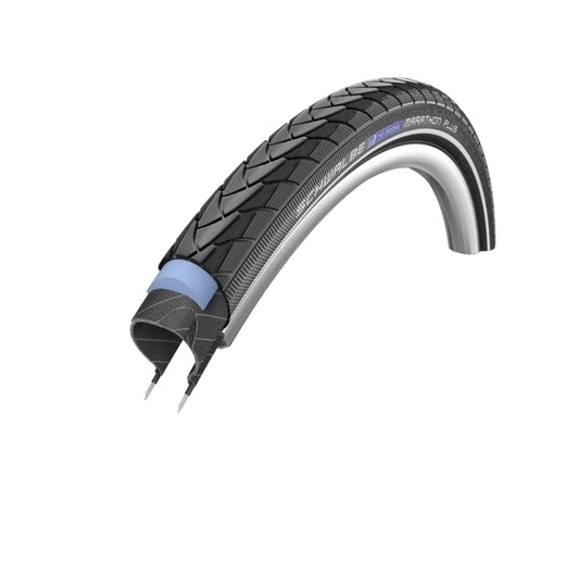 Schwalbe Marathon Plus 26 Green Guard Reflective Sidewall