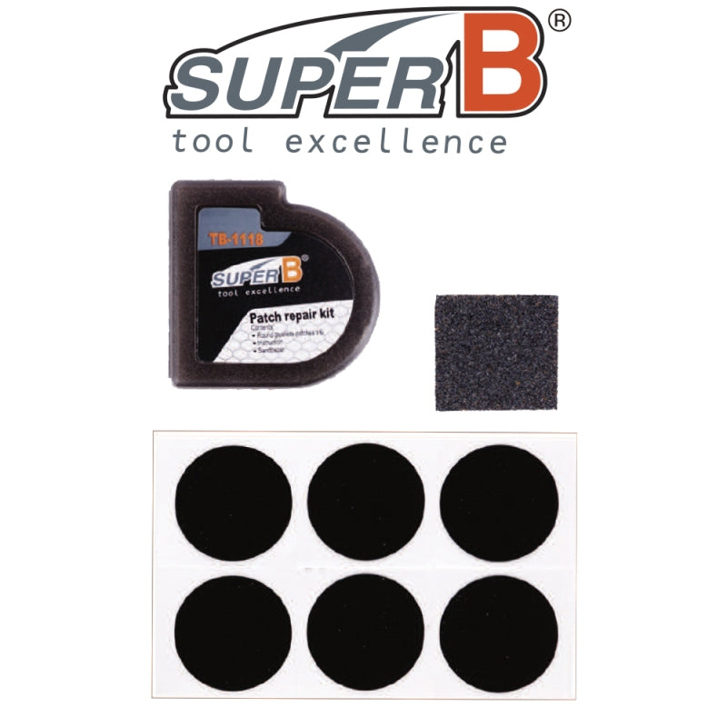 Super B Glueless Patch Kits From Counter Display Box