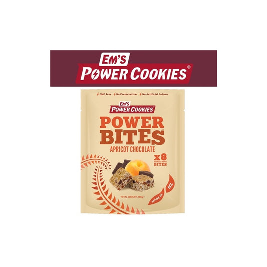 Em's Power Bites Apricot Chocolate