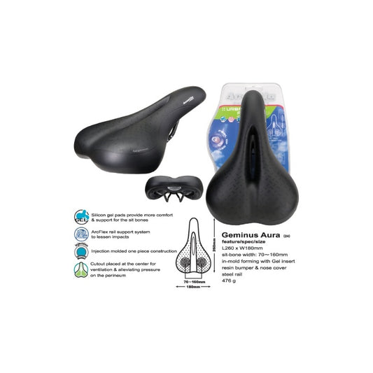 Acentia Geminus Aura Gel Saddle