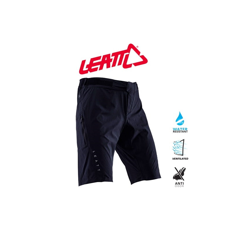 Leatt Shorts Mtb Trail 1.0 Black Retro - Large