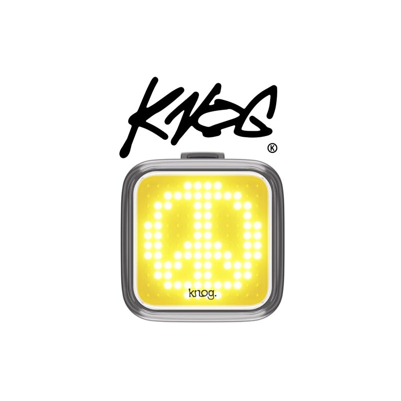 Knog Blinder 200 Front Peace Light Pattern