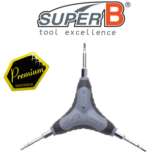 Super B Superb 2/2.5/3MM Hex Y Wrench Premium