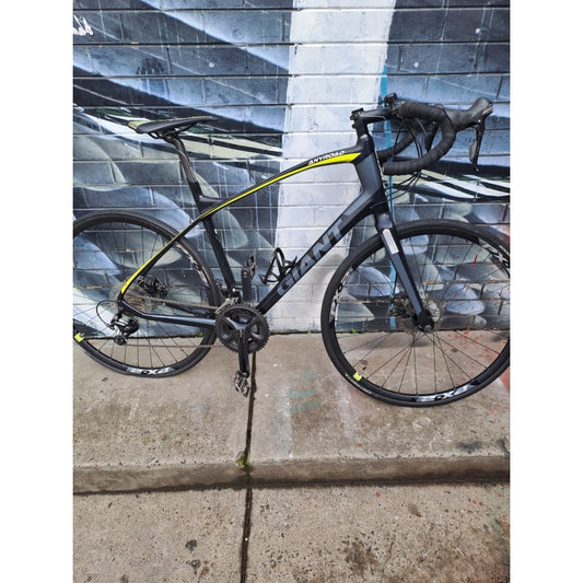 Giant S/h Giant Carbon Anyroad 56CM Blk/yellow