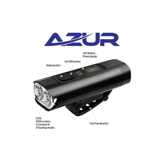 Azur Crux 1000 Headlight