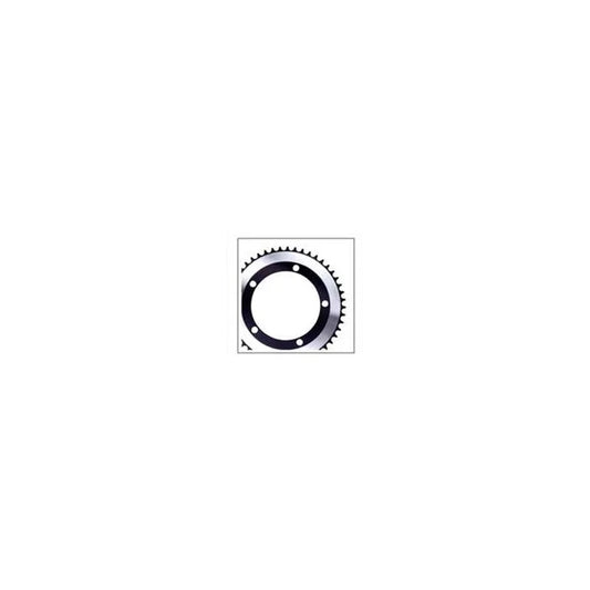 Chain Ring 44TX130 Bcd For Single Speed Alloy Black