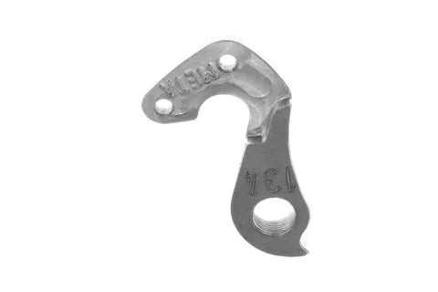 Meta Cnc Derailleur Hanger - Model 134 Material 6061 T651 Aviation Aluminium Cnc Machined Silver Foc