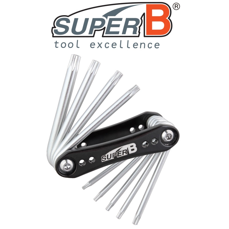 Super B Superb 9 In 1 Torx Folding Tool