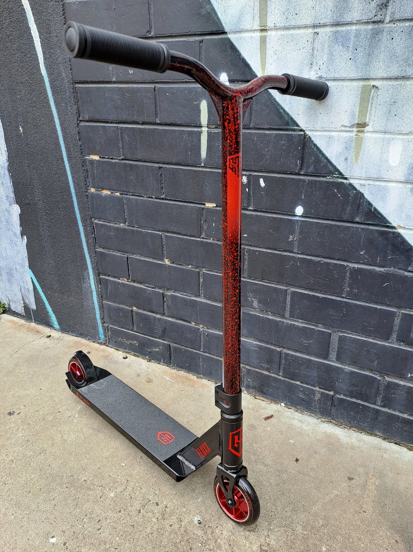 Scooter Grit Fluxx Blk/marble Red